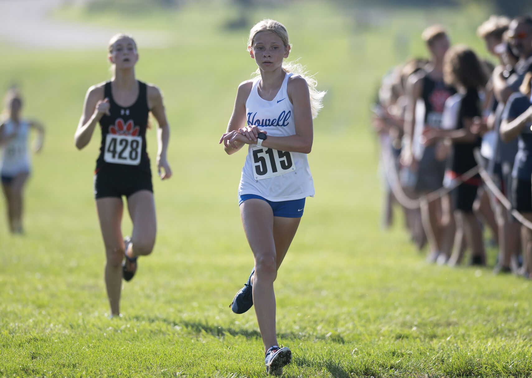 Edwardsville Invitational girls race